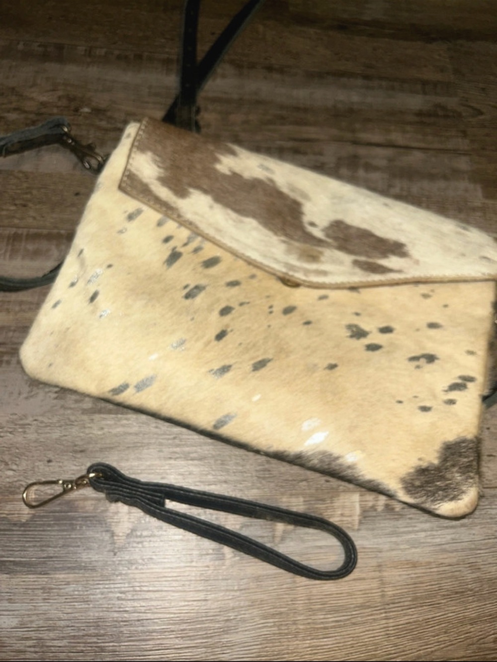 American Darling cowhide crossbody